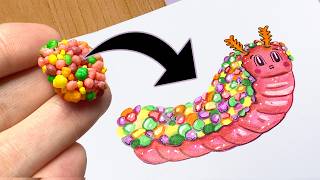 Turning rainbow candy into magical creatures