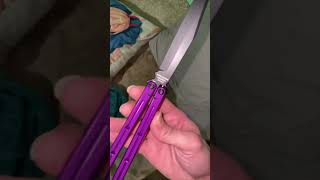 Baliplus Kraken (Krake Raken) Purple Inked Bowie Live Blade