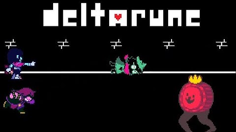 DELTARUNE Chapter 1 (Full Pacifist Playthrough w/ Jevil Boss Fight) - No Commentary