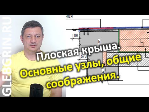 Плоская крыша. Основные узлы, общие соображения