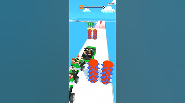 Assemble Run 3D level 52 | All level gameplay. Android, iOS #shorts #mobilegames #gameplay