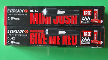 Eveready DL42 0.5W pocket torch 🔦