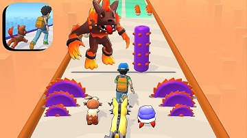 Pocket Monsters Rush ​- All Levels Gameplay Android,ios (Levels 10-12)