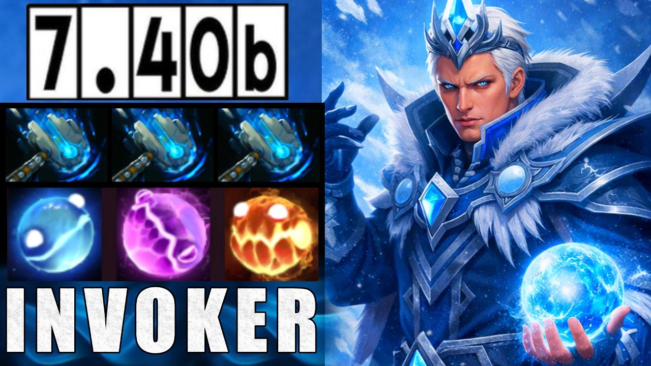 100K DMG+ INSANE Invoker - 32 Kills | Dota 2 Gameplay