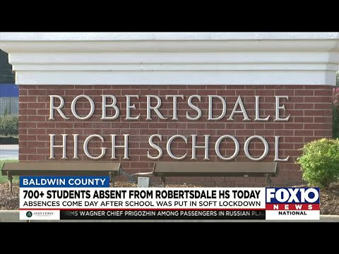 Over 700 students absent from Robertsdale High School following threat