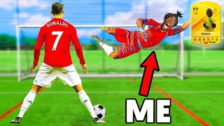 I Took A Pro GOALKEEPER Test & Got My FIFA Rating