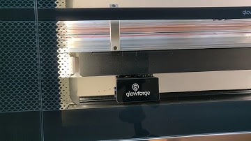 First cut with the Glowforge! Sorry for auto focus issues :)