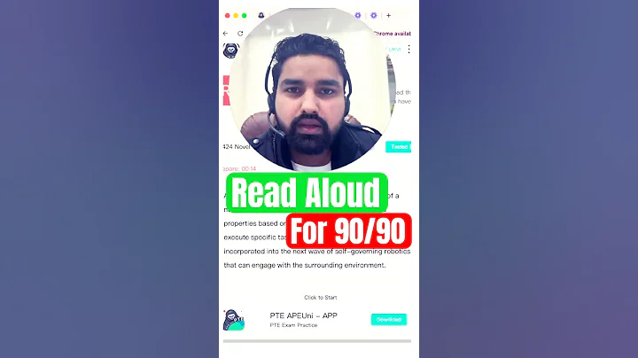 Read aloud PTE thumbnail