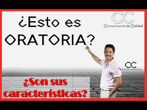 ¿Qué es la ORATORIA? 🗣️Y sus CARACTERISTICAS 🎙️🎤