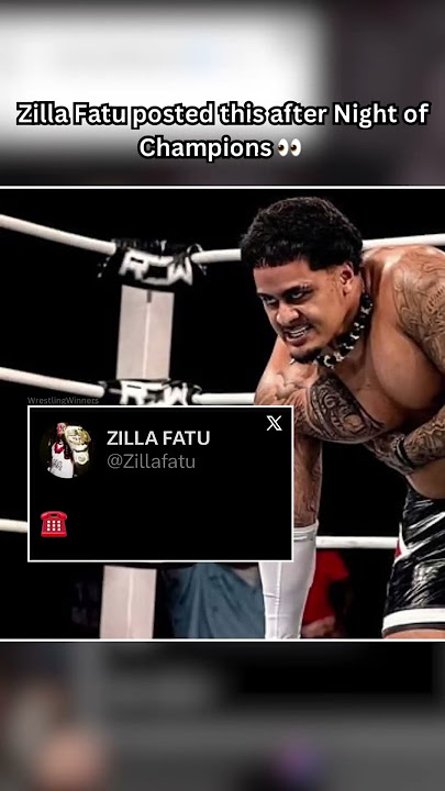Zilla Fatu ➡️ WWE? 👀 #wwe #shorts #viralvideo #short #shortvideo #prowrestling #viral #trending