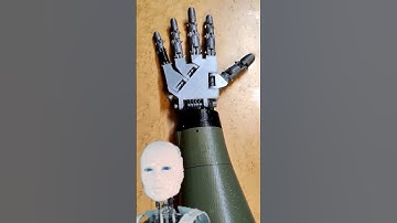 Robot Hand 5 Finger Test 01 3d Printing Robotics Inmoov