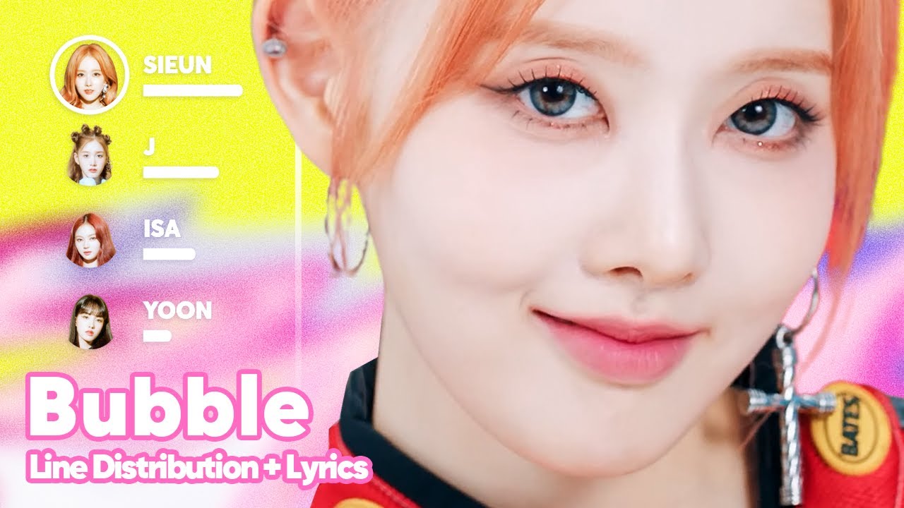 STAYC - Bubble (Line Distribution + Lyrics Karaoke) PATREON REQUESTED