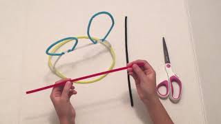 Donald Duck Pipe Cleaner Mickey Ears