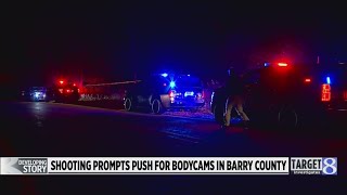 Barry County Sheriff's Office pushes for bodycams after deputies shoot, kill man