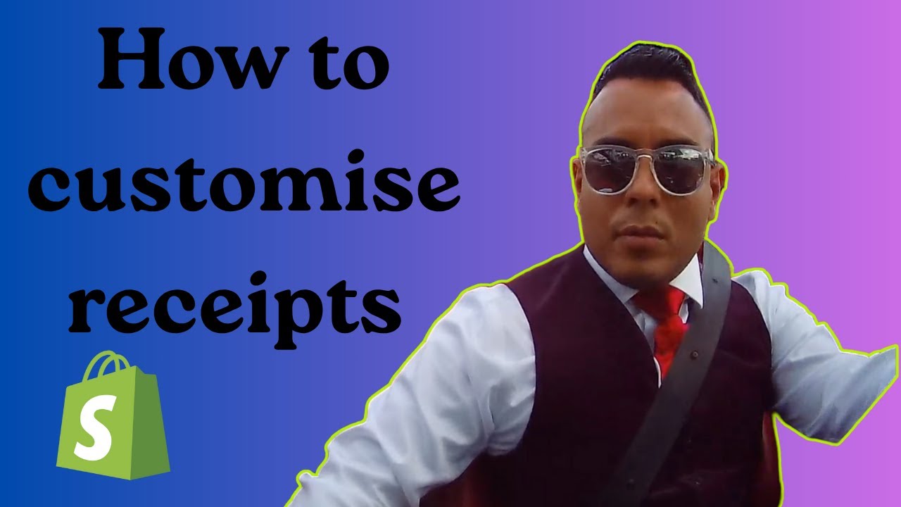How to customise receipts on your Shopify store