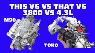 CHEAP, LOWBUCK, JUNKYARD BOOSTED V6 BATTLE: 3800 VS VORTECH 4.3L, STOCK(ISH), MODS THEN WITH BOOST!