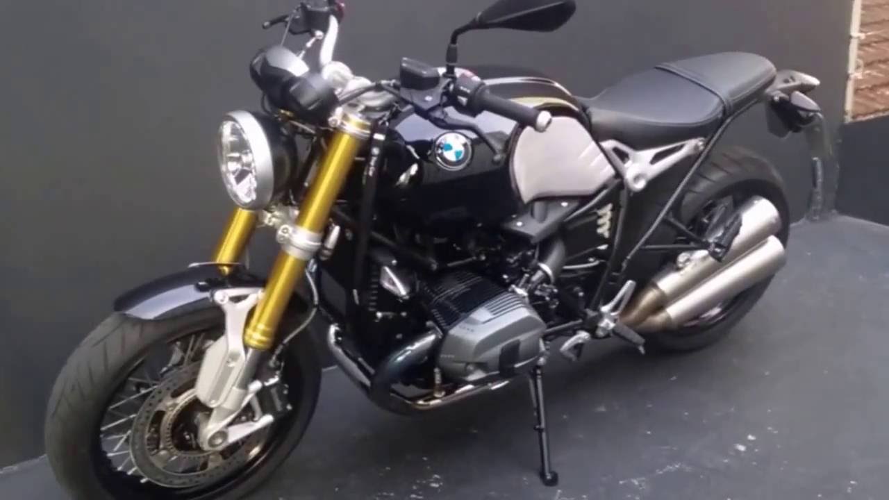 Bmw R 1200 Ninet Cafe Race 2015 apresentação e ronco - YouTube