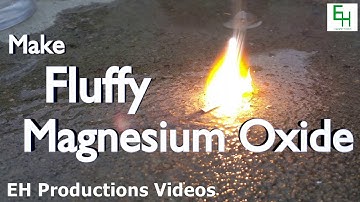 Make Fluffy Magnesium Oxide | Burning Magnesium on the Wet Floor