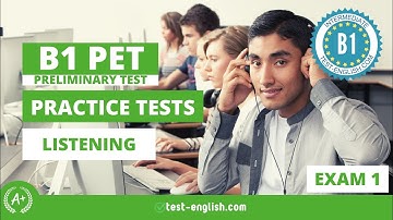 B1 Preliminary (PET) Practice Test