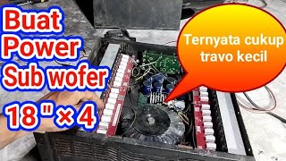 APAKAH TRAVO 20 A BISA DI BIKIN POWER SUB WAFER