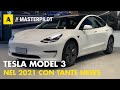 TESLA Model 3 my 2021 | Tante PICCOLE news la aggiornano