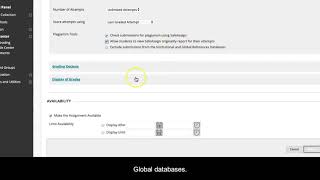 Building an Assignment Dropbox in Blackboard