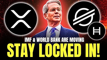 The BIGGEST ISO 20022 Bombshell Just Went Live, XRP XLM XDC & HBAR | IMF & World Bank Update