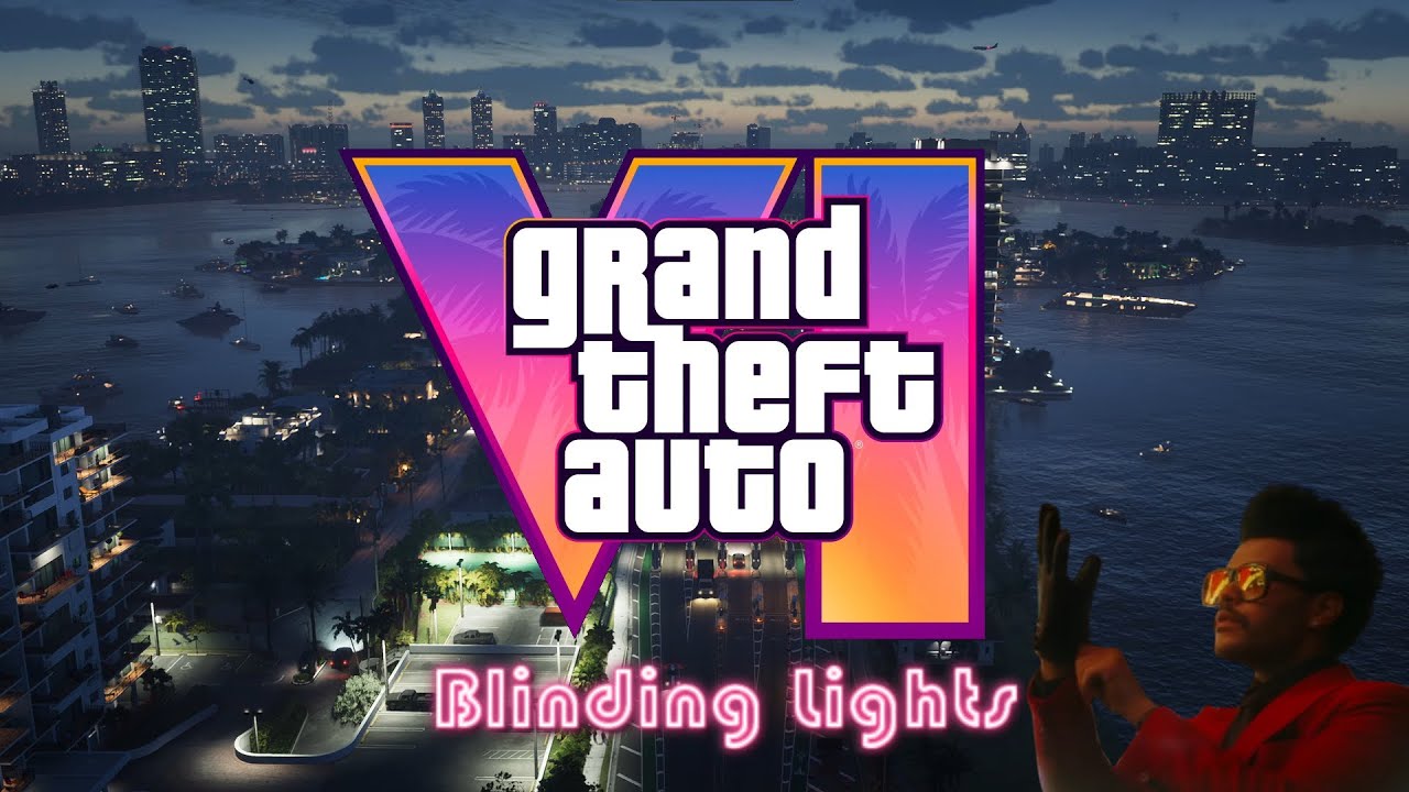 GTA 6 Trailer Blinding Lights YouTube 
