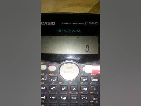 how to change the mode into normal in scientific calculator. - YouTube