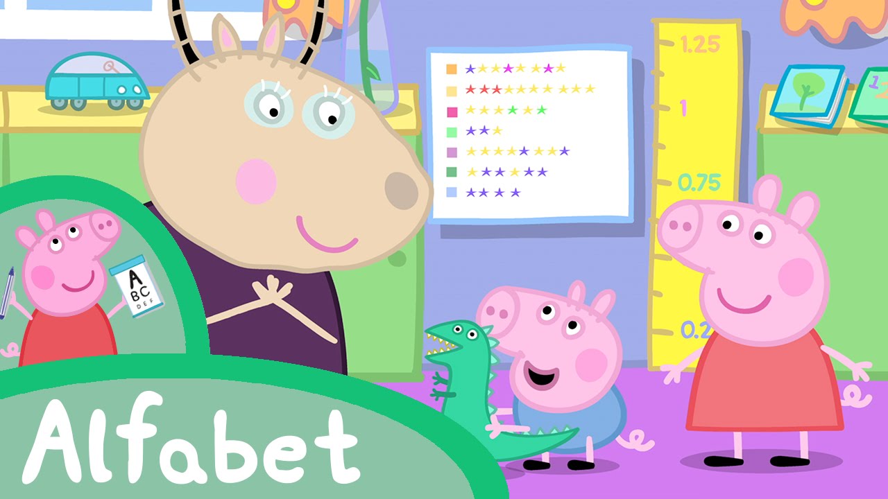 ⁣Peppa Pig Nederlands Compilatie Nieuwe Afleveringen | Leer het alfabet met Peppa! | Tekenfilm