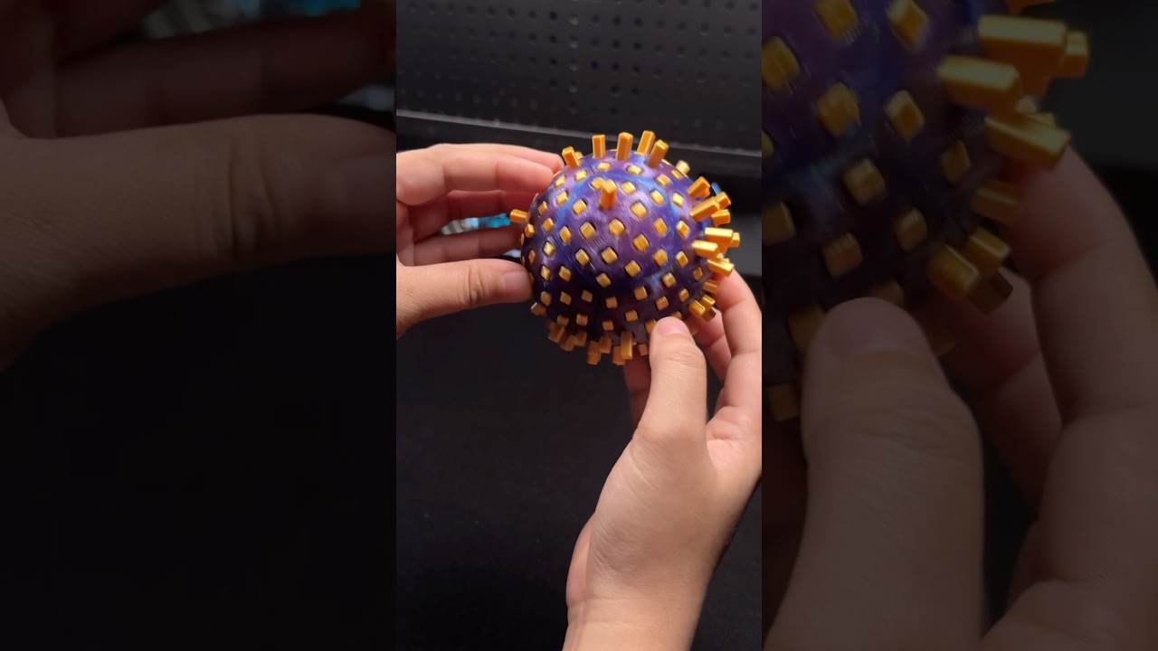 3D Printed Spiked Orb 