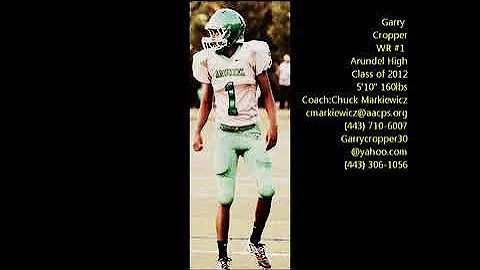 Garry Cropper Arundel High School #1 2011 Season (...