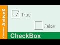 Controles ActiveX | CheckBox | Características Principales