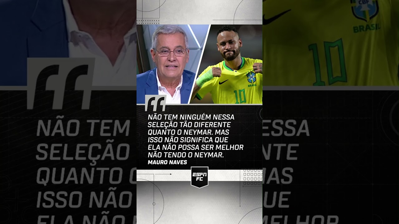 Neymar ainda é O CARA da seleção brasileira??? #shorts