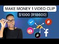 How To Make Money On Facebook-TikTok-Instagram-Pinterest-YoutubeShorts At The Same Time