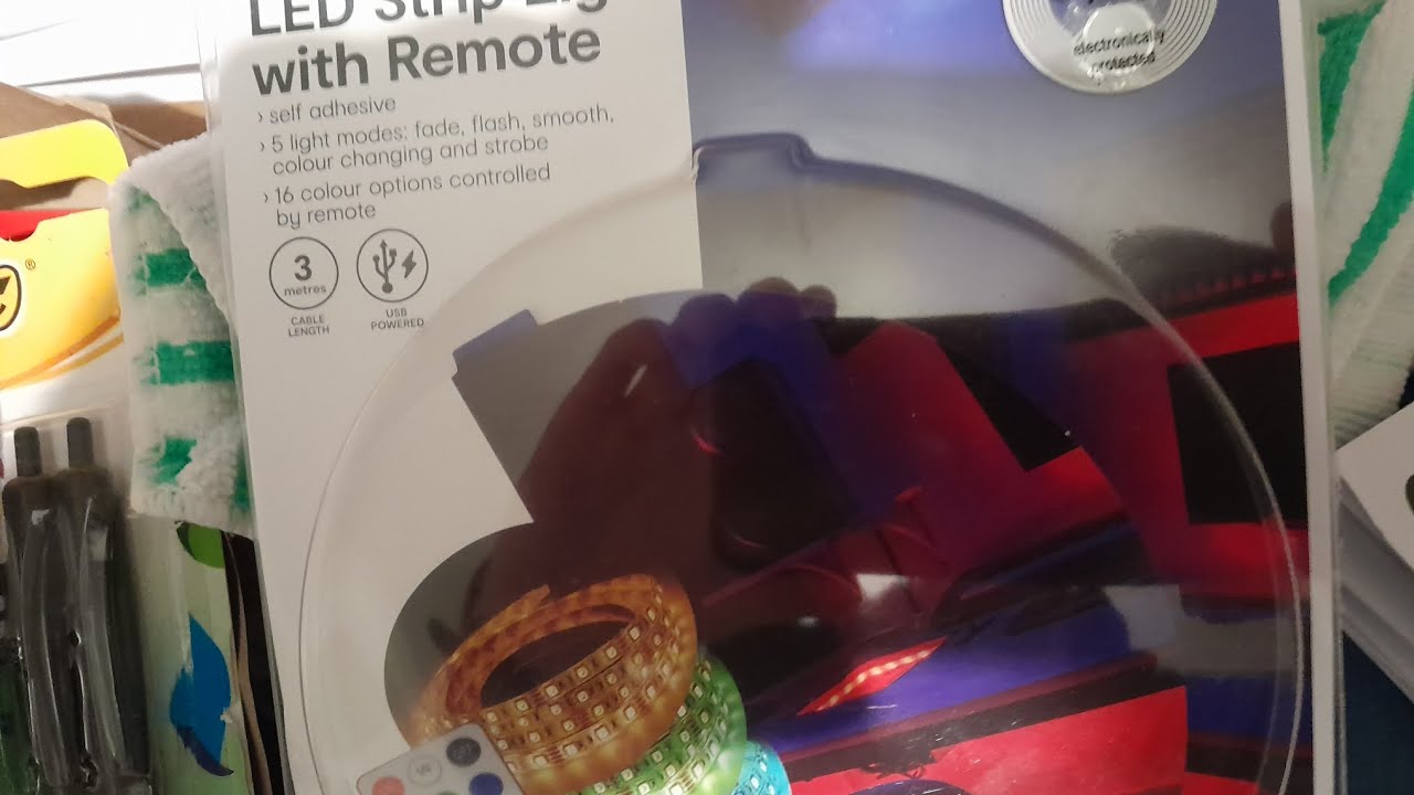 My new anko LED lights. YouTube