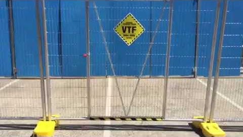 Temporary Fencing Video - New Pedestrian Access Panel