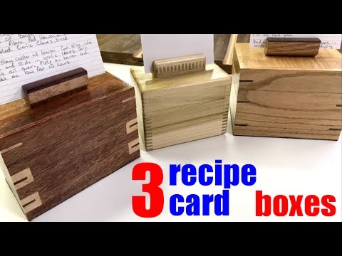 woodworking:-how-to-build-3-different-kinds-of-recipe-card-boxes