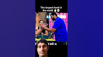 Thumbnail of largest hand in the world #armwrestler #armwrestling #armwrestlingchalleng #ayman_edit