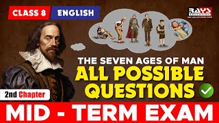 Score Full Marks in English! | Class 8 ‘The Seven Ages of Man’ Possible Questions | Rays Education