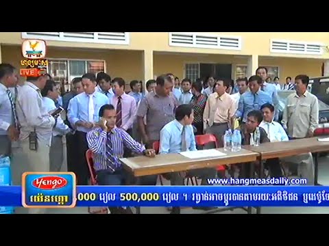 Khmer News, Hang Meas News HDTV, On 20 May 2015, Part 08