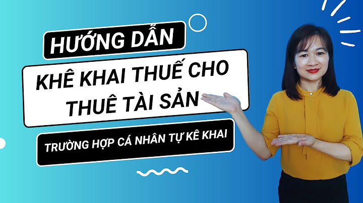 Thông tư bộ tài chính hướng dẫn kê khai thuế