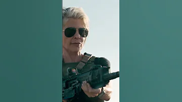 Skydance Sarah Connor S Entrance Terminator Dark Fate Shorts 