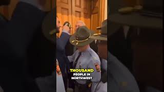 Full Senator Colton Moore attempts forced entry to chambers, thrown to the ground, arrested #news Guide