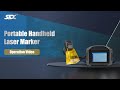 Portable Handheld Laser Marking Machine Operation Video