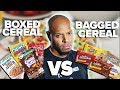 Boxed Cereal vs. Bagged - Can You Tell the Difference?