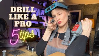 Drilling Like a Pro | Top 5 techniques for better jewelry drilling | Essential Jewelry Making Tips