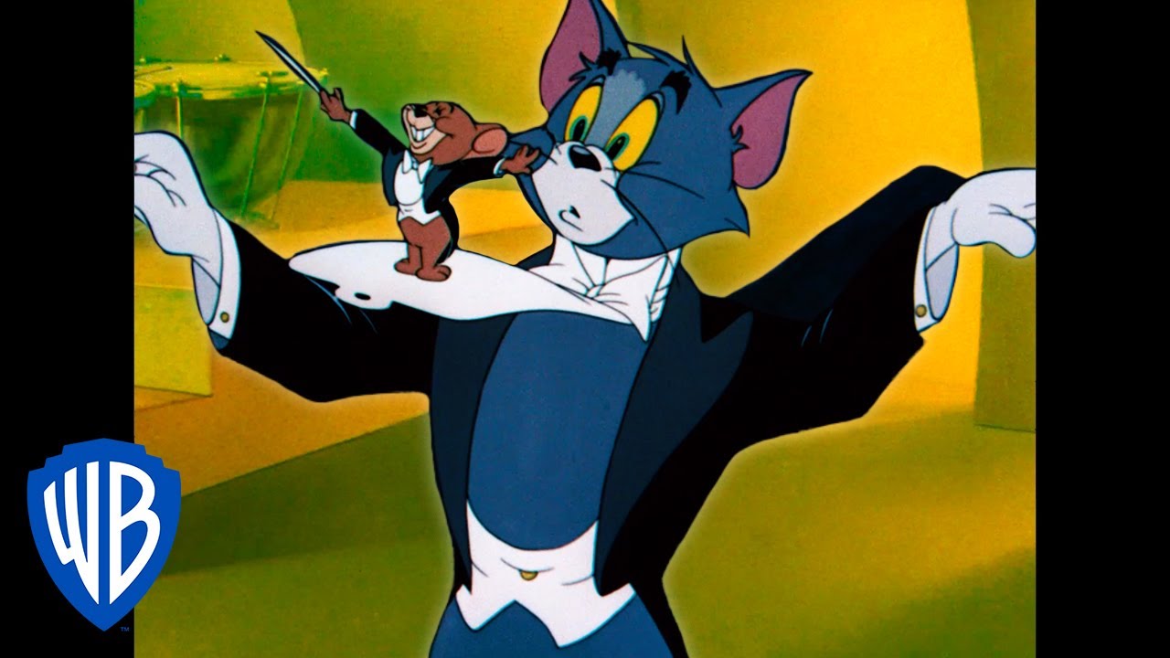 Tom  Jerry  Cant Stop Conducting  Classic Cartoon  WB Kids