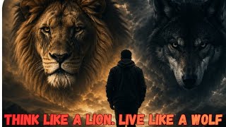 Think Like a Lion, Live Like a Wolf CARL JUNG