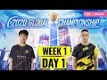 [EN] PMGC 2020 League W1D1 | Qualcomm | PUBG MOBILE Global Championship | Week 1 Day 1